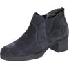 Ankleboots WALDLÄUFER "H-NADJA", Damen, Gr. 3,5 (36), blau (nachtblau), Veloursleder, elegant, Schuhe, mit Reißverschluss, H-Weite