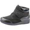 Klettschuh WALDLÄUFER "Mimi", Damen, Gr. 8 (42), schwarz, Nappaleder, Nubukleder, Lackleder, sportlich, Schuhe, in M-Weite