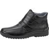 Winterboots WALDLÄUFER "Kai", Herren, Gr. 8 (42), schwarz, Nappaleder, elegant, Schuhe, mit Klettriemchen, H-Weite
