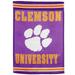 Clemson Tigers 28" x 44" Double-Sided Embossed Suede House Flag