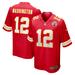 Men's Nike Montrell Washington Red Kansas City Chiefs Team Game Jersey