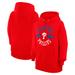 Women's G-III 4Her by Carl Banks Red Philadelphia Phillies City Graphic Pullover Hoodie