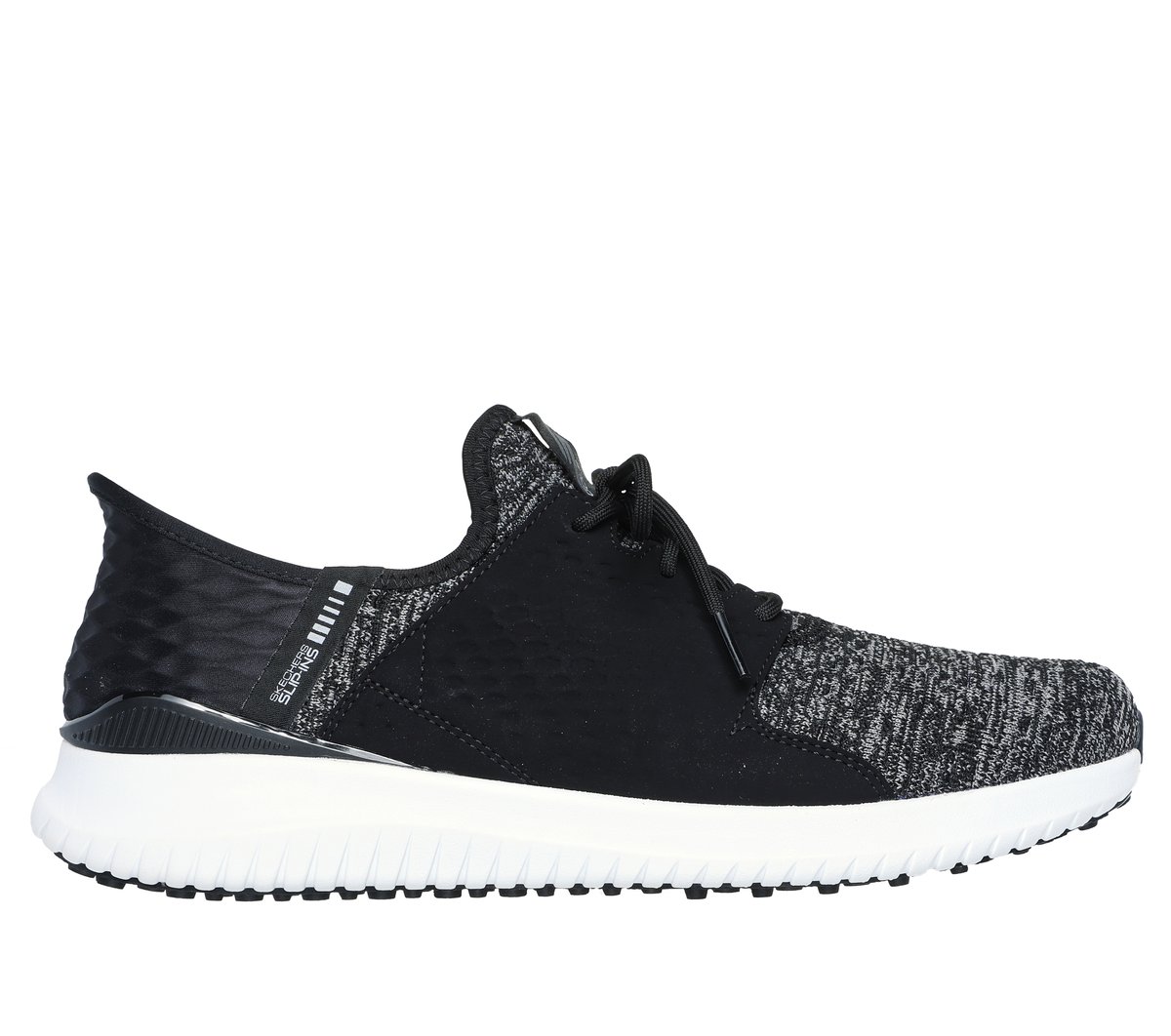Skechers Men's Slip-ins: GO GOLF Max 2 - Rover Slip-ins Shoes | Size 10.0 | Black/White | Textile/Synthetic