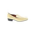 Rachel Comey Flats: Loafers Chunky Heel Casual Yellow Shoes - Women's Size 37 - Almond Toe