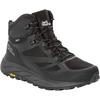 Wanderschuh JACK WOLFSKIN "TERRAVENTURE TEXAPORE MID M", Gr. 47, schwarz, Textil, Synthetik, sportlich, Schuhe, wasserdicht