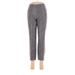 Adidas Active Pants - Mid/Reg Rise Straight Leg Cropped: Gray Activewear - Women's Size Medium