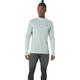 ASICS Herren T-Shirt METARUN MOCK NECK LS TOP, Größe M in Silber