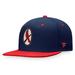 Men's Fanatics Branded Navy/Red St. Louis Cardinals Cooperstown Collection Two-Tone Fitted Hat