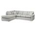 White Sectional - Braxton Culler Bedford 117" Wide Right Hand Facing Sofa & Chaise Polyester/Cotton/Other Performance Fabrics | Wayfair