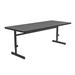 Correll, Inc. Desk Wood/Metal in Gray | 29" H x 48" W x 30" D | Wayfair CSA3048-15