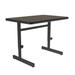 Correll, Inc. Desk Wood/Metal in Brown | 29" H x 48" W x 24" D | Wayfair CSA2448-01