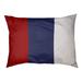 East Urban Home Philadelphia Dog Bed Pillow Metal in Red/White/Blue | Extra Large (50" W x 40" D x 17" H) | Wayfair