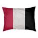 East Urban Home Pittsburgh Dog Bed Pillow Polyester in Red/White/Black | Medium (28" W x 18" D x 9.5" H) | Wayfair FD30C6282B77479792FD3C24104FDB73