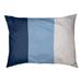 East Urban Home North Carolina Wild Dog Outdoor Dog Pillow Metal in White/Blue | Extra Large (50" W x 40" D x 17" H) | Wayfair