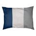 East Urban Home Minnesota Pillow Polyester in Black/Blue/Gray | Medium (28" W x 18" D x 9.5" H) | Wayfair A1848A140F89443DA089C989A5F6137A