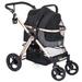 HPZ Pet Rover Prime Folding Standard Stroller w/ Detachable Carrier, Rubber | Wayfair WS1137