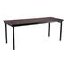 National Public Seating MSFT Series 36-In. Rectangular Portable Banquet Table Wood in Brown | 29" H x 48" W x 24" D | Wayfair MSFT-2448PWEBMY