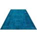 Blue 122 x 78 x 0.4 in Area Rug - Rug N Carpet Rectangle Atina Rectangle 6'6" X 10'2" Indoor/Outdoor Area Rug | 122 H x 78 W x 0.4 D in | Wayfair