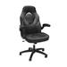 Respawn 3085 Ergonomic Gaming Chair, High Back PC Computer Desk Office Chair, Flip-up Arms Faux in Gray | 48 H x 28.25 W x 28.25 D in | Wayfair