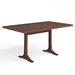 Saloom Furniture Paxton Maple Solid Wood Dining Table Wood in Brown | 36" W x 72" L | Wayfair MAWS 3672 PAX Java-G
