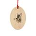 The Holiday Aisle® LB Wooden Christmas Holiday Shaped Ornament Wood in Brown | 3 H x 3 W x 1 D in | Wayfair 966BC51C27574229A0722C523947C122