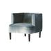 Barrel Chair - Red Barrel Studio® Barrel Chair Polyester/Fabric in Blue | 35.25 H x 32 W x 35.5 D in | Wayfair 566A199685584E47BDD950FE4884033A