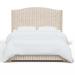 Birch Lane™ Hagerman Low Profile Standard Bed Upholstered/Cotton in Black/Brown | 56 H x 68 W x 81 D in | Wayfair 9B9EE6ED08664FD19EDAA7FEFC32BA20