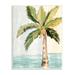 Bayou Breeze Palm Tree Leaves Tropical Summer Breeze Beach Wood/Canvas in Brown | 30 H x 24 W x 1.5 D in | Wayfair 55B946053F6E4877B9710F32DB26EC90