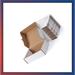 Symple Stuff Shipping Cardboard Box Set Cardboard/Paper in White | 2 H x 7 W x 5 D in | Wayfair F372F82BC13A4BC29EE29F830E68526E