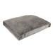 Tucker Murphy Pet™ Rectangle Double-Sided & Reversible Soft Velvet Bed Filled w/ White Polyester Fiber Polyester in Gray | 3 H in | Wayfair