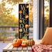 The Holiday Aisle® Wood Wall Mounted Outdoor Thanksgiving Decoration Wood in Brown | 36 H x 9.5 W x 1 D in | Wayfair