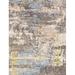 Blue/Gray 142 x 108 x 0.25 in Area Rug - Isabelline Alcyone No Pattern & Not Solid Color Handmade Rectangle 9' x 11'10" /Wool Area Rug in Blue/Gray/Cream /Wool | Wayfair