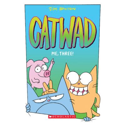 Catwad #3: Me, Three! (paperback) - by Jim Benton