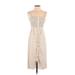 Sky and Sparrow Casual Dress: Tan Dresses - Women's Size Small