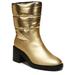 Franco Sarto Snow - Womens 8 Gold Boot Medium