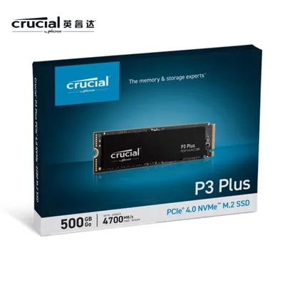Crucial P3 Plus – disque dur SSD NVMe M.2 3D 4.0 go 1 to 2 to Original PCIe 500