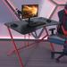 47.2" Gaming Desk Home Office Computer Table Black Red