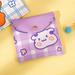 2pcs Sanitary Napkin Storage Bag Outdoor Period Bag Convenient Nursing Pad Bag Period Container