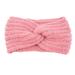 WOXINDA Scarf Hair Ties for Kids Ponytail Bands for Thin Hair Women s knitted headband crochet winter warmer lady hairband Hair Band headwrap
