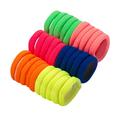 Small Cotton Hair Ties for Toddlers Rubber Hair Bands Sports 20 Pieces/30 Pieces Of Girl Non-Damage Hairband Elastic Hairband Small Ponytail Fixing Rope Mixed Color Soft Headband Accessories Mini