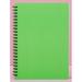 5Pcs Spiral Notebook Solid Color Notebook Portable Notepad Academic Notebook Mini Notebook