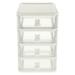 TOYMYTOY Desktop Multi-layer Storage Box Office Table Sundries Box Drawer-type Storage Case for Home