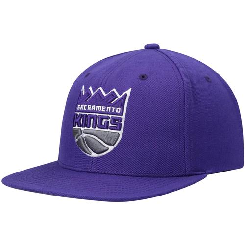 Lila Sacramento Kings Ground 2.0 Snapback-Mütze von Mitchell & Ness für Herren