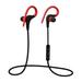 4.1 Headphones Wireless Headset Stereo Noise Cancelling Earbuds (Red)