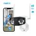 Reolink Security Camera Outdoor with 180Â° Ultra-Wide Angle 2.4/5 GHz WiFi IP Camera Smart Human/Vehicle/Pet Detection Two-Way Audio IP66 Waterproof Duo Series Wireless UHD