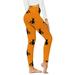 NEGJ Halloween Print Collection High Waist Women Leggings Compression Pants For Yoga Running Daily Fitness Yoga Pant And Top Set Heart Print Yoga Pants Yoga Pants Butt Lifters Womens Loose Yoga Pants
