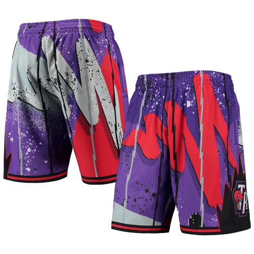 Lila Toronto Raptors Hardwood Classics 1998 Hyper Hoops Swingman-Shorts für Herren von Mitchell & Ness