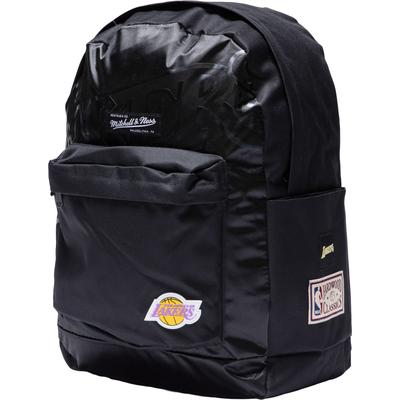 Mitchell & Ness – Schwarzer Team-Rucksack der Los Angeles Lakers Image