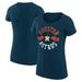Women's G-III 4Her by Carl Banks Navy Houston Astros City Graphic Fitted T-Shirt