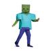 Youth Zombie Minecraft Deluxe Costume